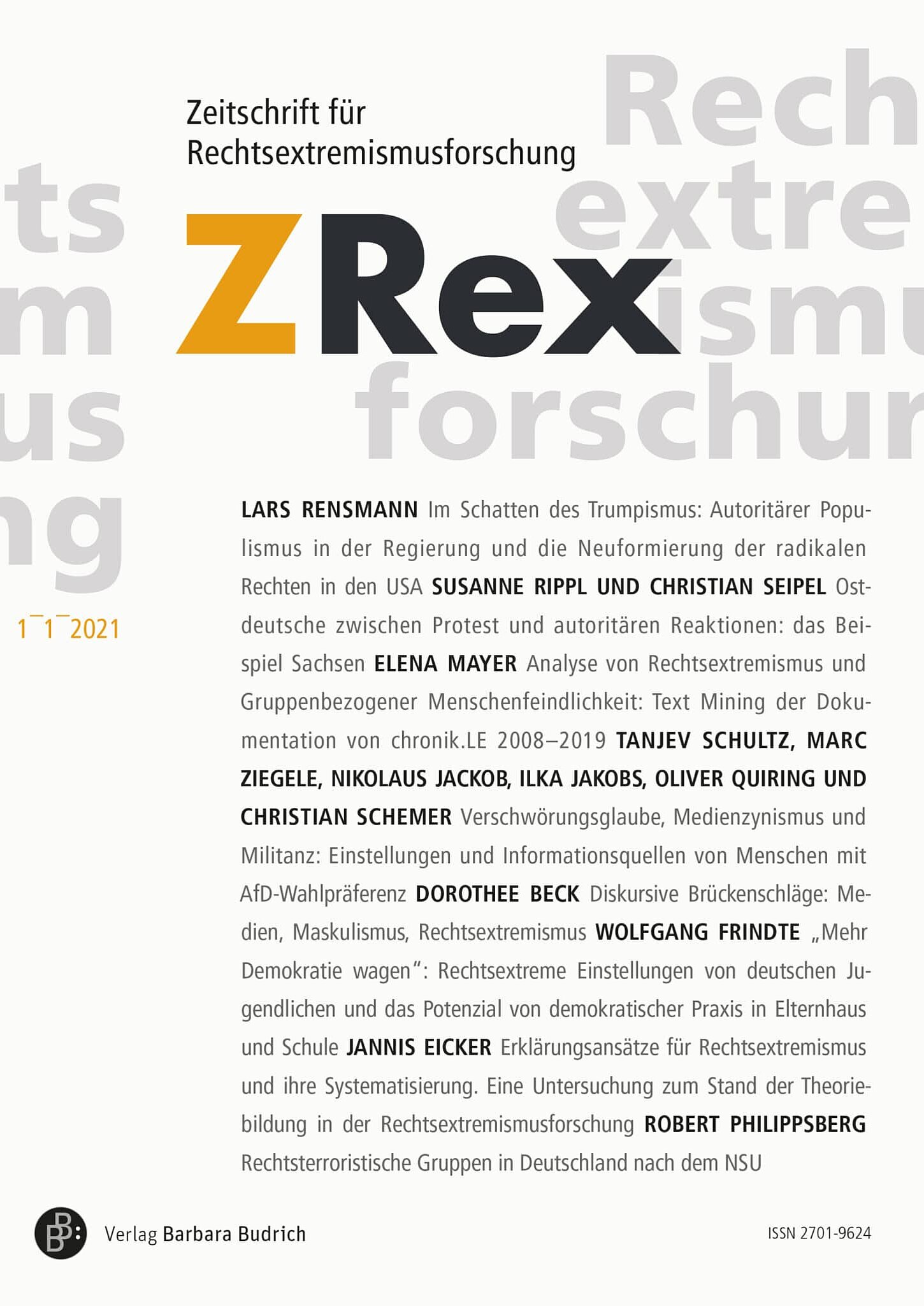 Cover der ersten Ausgabe